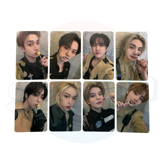 Stray Kids - 樂 - STAR - ROCK STAR - 5th Lucky Draw Event - Soundwave Photo Card (RED back)