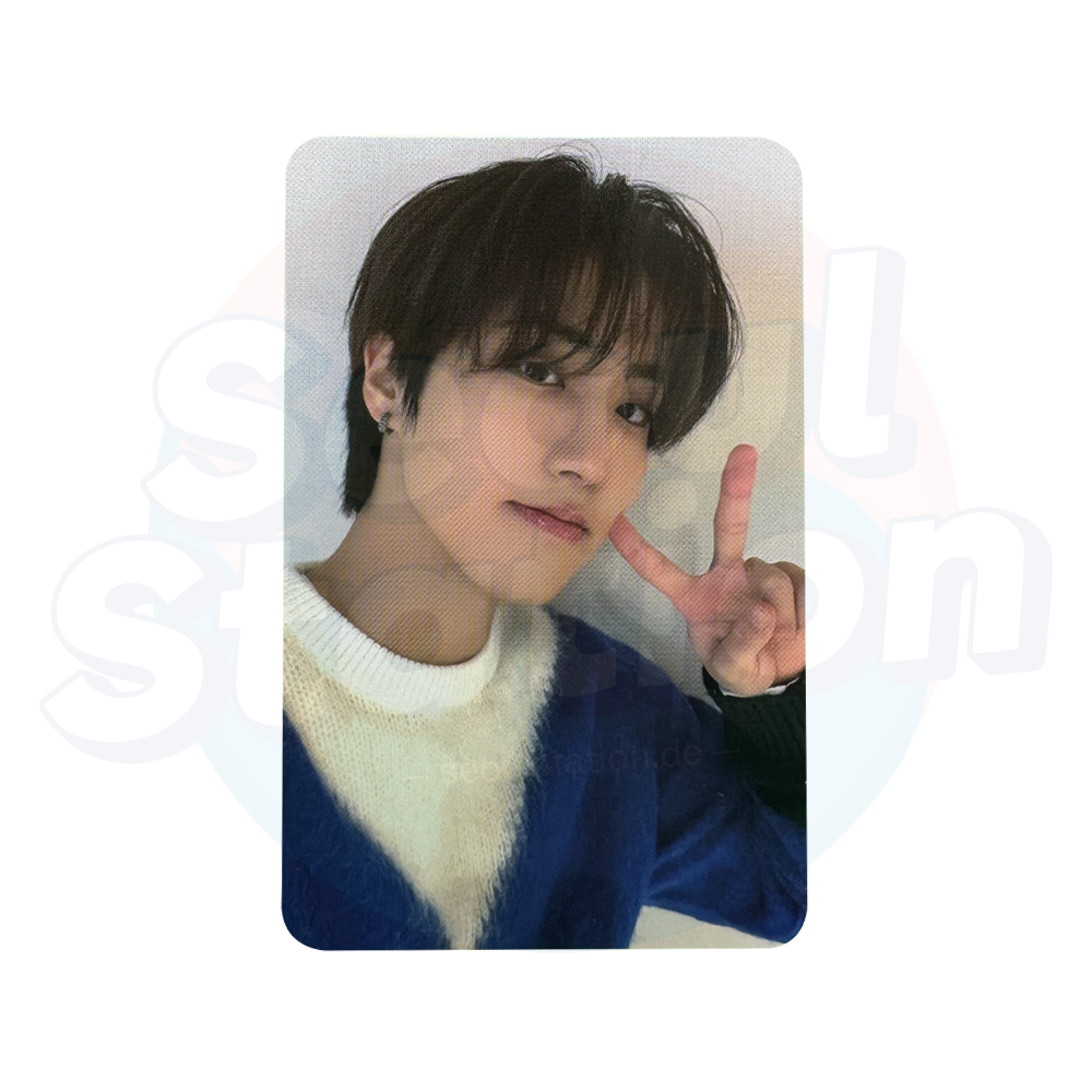 Stray Kids - 樂-STAR - ROCK STAR - 5th Lucky Draw Event - Soundwave Photo Card (GREEN back) han