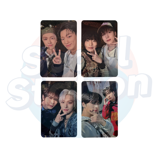 ATEEZ - GOLDEN HOUR Part.1 - Soundwave Lucky Draw Unit Photo Card (Blue Back)