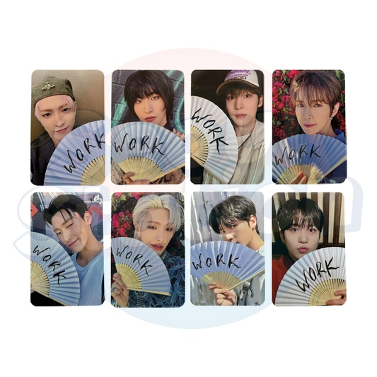 ATEEZ - GOLDEN HOUR Part.1 - Soundwave Lucky Draw Photo Card (Black Letters)