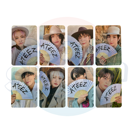 ATEEZ - GOLDEN HOUR Part.1 - Soundwave Lucky Draw Photo Card (Golden Letters)