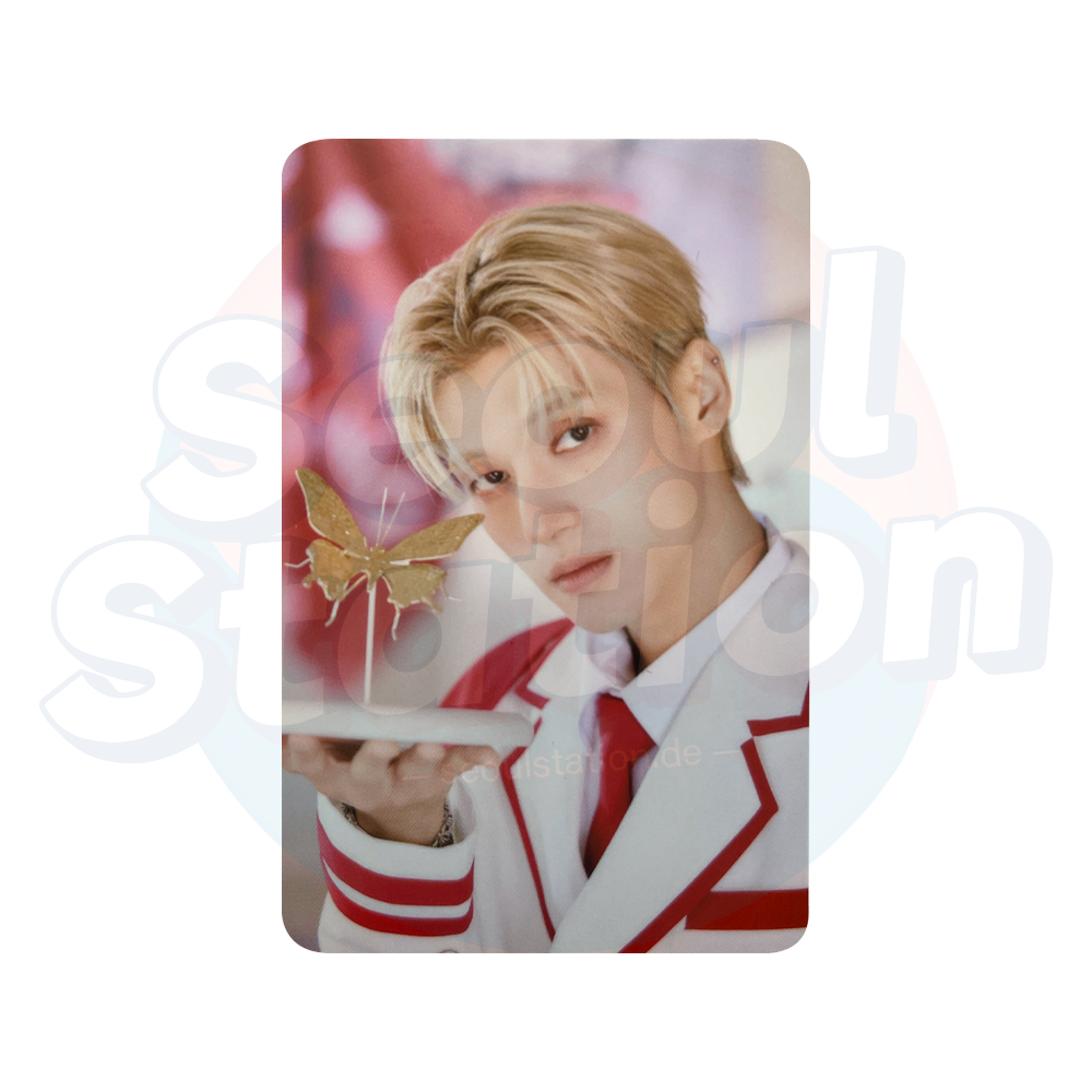 ATEEZ - ANITEEZ IN THE CALLING - ATEEZ X ANITEEZ Pop-Up Store Trading Card - WOOYOUNG golden butterfly