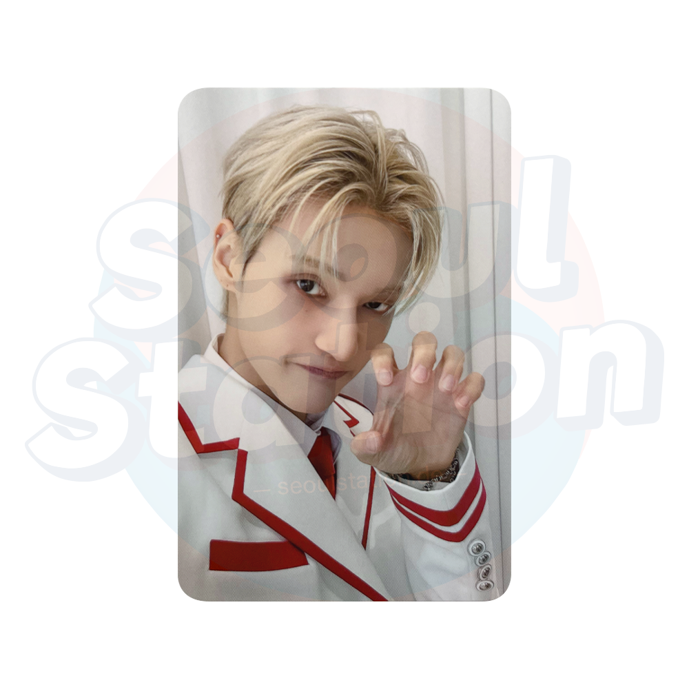 ATEEZ - ANITEEZ IN THE CALLING - ATEEZ X ANITEEZ Pop-Up Store Trading Card - WOOYOUNG claw pose