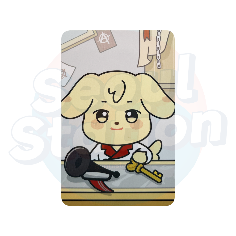 ATEEZ - ANITEEZ IN THE CALLING - ATEEZ X ANITEEZ Pop-Up Store Trading Card - ANITEEZ tyudeongi