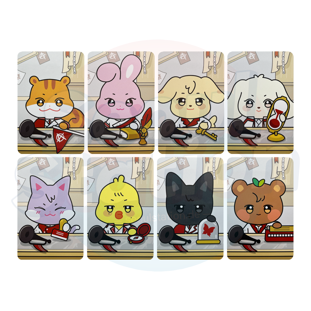 ATEEZ - ANITEEZ IN THE CALLING - ATEEZ X ANITEEZ Pop-Up Store Trading Card - ANITEEZ