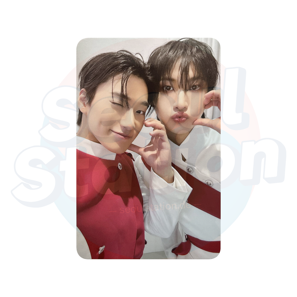 ATEEZ - ANITEEZ IN THE CALLING - ATEEZ X ANITEEZ Pop-Up Store Trading Card - UNIT Ver. san seonghwa cheek heart