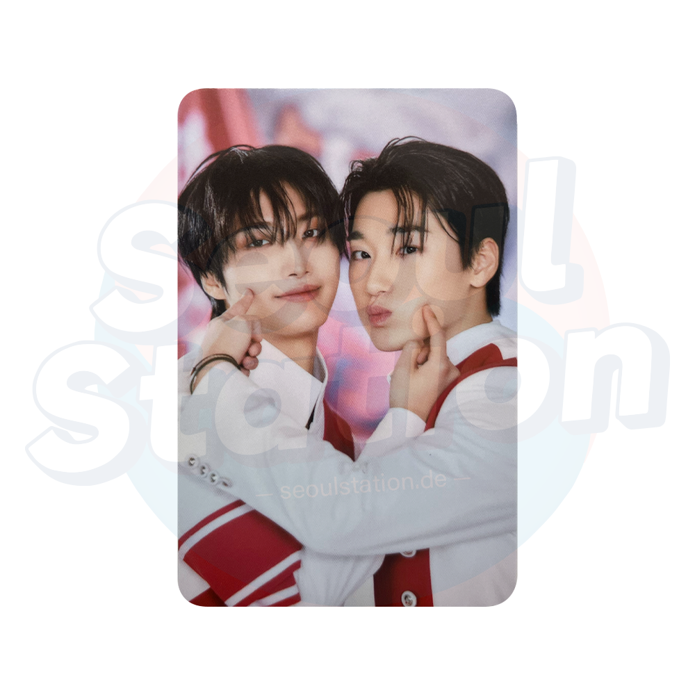 ATEEZ - ANITEEZ IN THE CALLING - ATEEZ X ANITEEZ Pop-Up Store Trading Card - UNIT Ver. san seounghwa poking cheek
