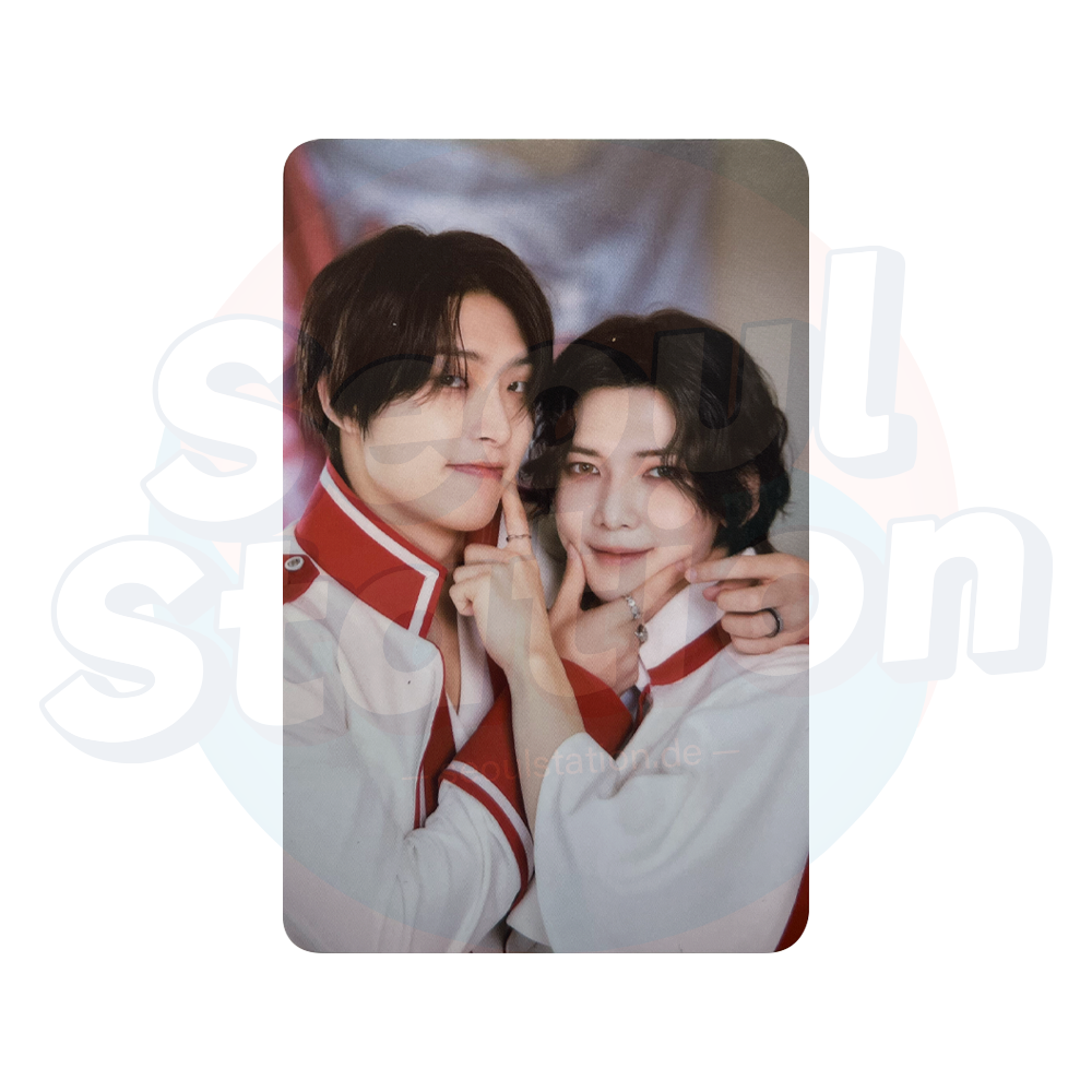 ATEEZ - ANITEEZ IN THE CALLING - ATEEZ X ANITEEZ Pop-Up Store Trading Card - UNIT Ver. mingi yeosang poking cheek