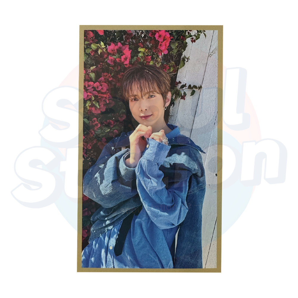 ATEEZ - GOLDEN HOUR Part.1 - Soundwave Lucky Draw Post Card yeosang