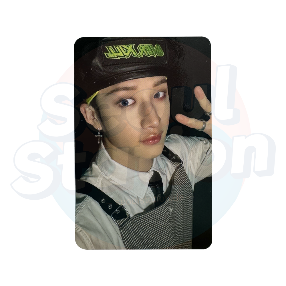 Stray Kids - ATE - Soundwave 2nd Round Lucky Draw Photo Card - SET A (black back) bang chan