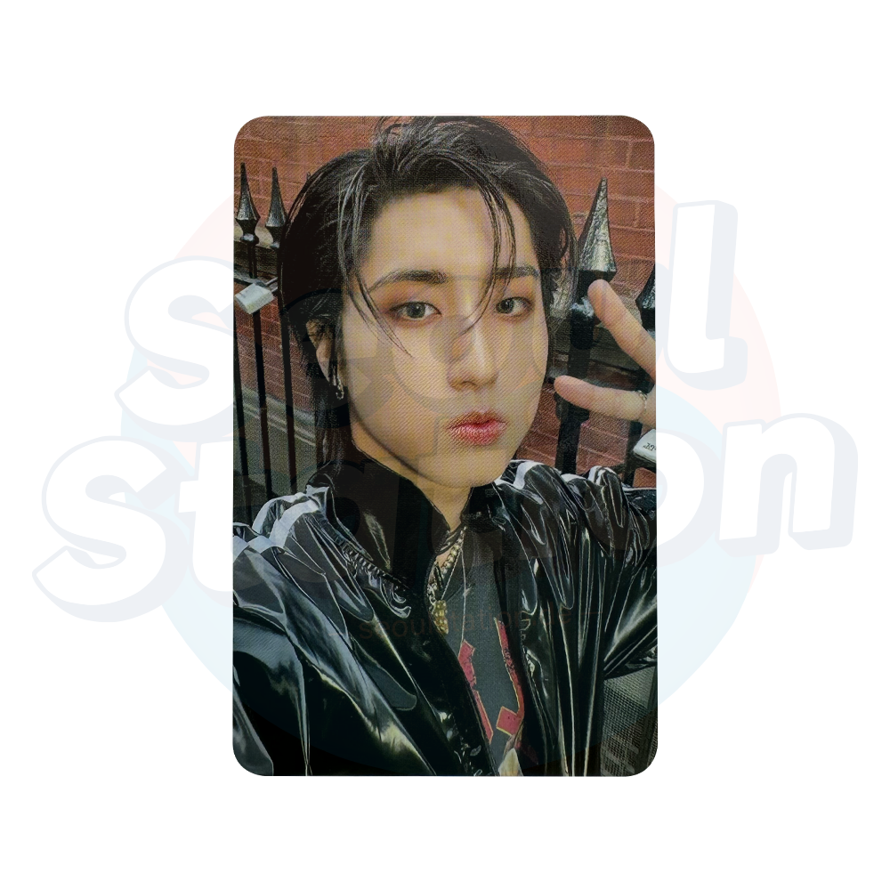 Stray Kids - ATE - Soundwave 2nd Round Lucky Draw Photo Card - SET B (red back) han