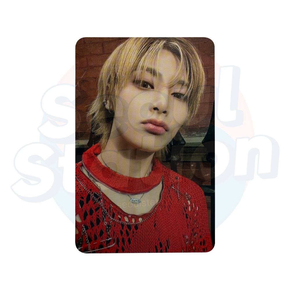 Stray Kids - ATE - Soundwave 2nd Round Lucky Draw Photo Card - SET B (red back) i.n