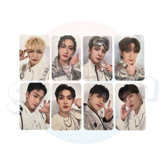 ATEEZ - THE WORLD EP.FIN : WILL - Soundwave 3rd Round Lucky Draw Photo Card (White Fit)