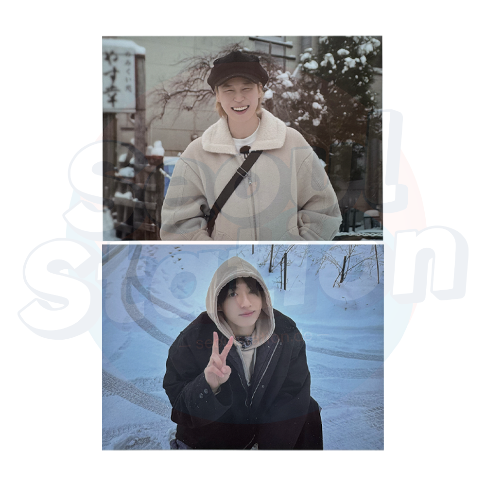 BTS - JIMIN & JUNGKOOK PHOTOBOOK : 'Are You Sure?!' - WEVERSE Photo (Snow Ver.)