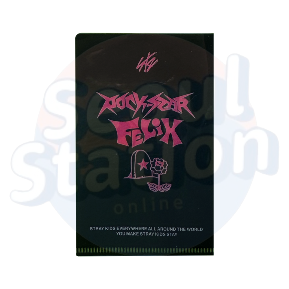 Stray Kids - 樂-STAR - ROCK STAR - NEMO Ver. - JYP Shop Mini L-Holder felix