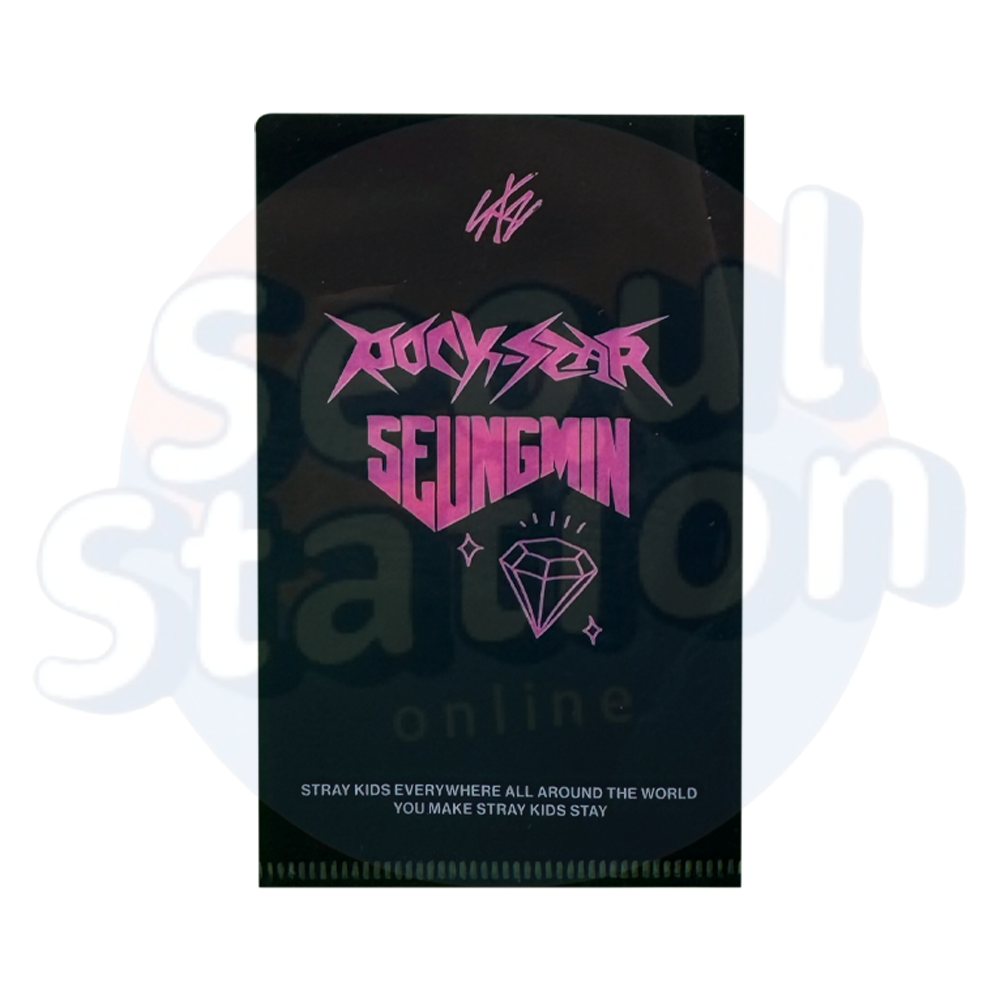 Stray Kids - 樂-STAR - ROCK STAR - NEMO Ver. - JYP Shop Mini L-Holder seungmin