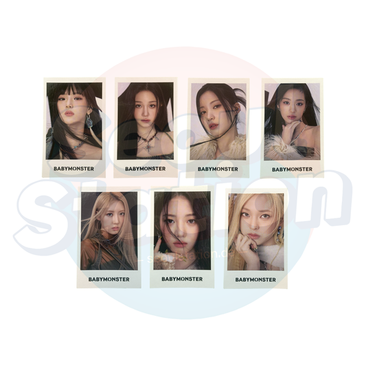 BABYMONSTER - 1st Mini Album: 'BABYMONS7ER' - Weverse Polaroid Photo Card