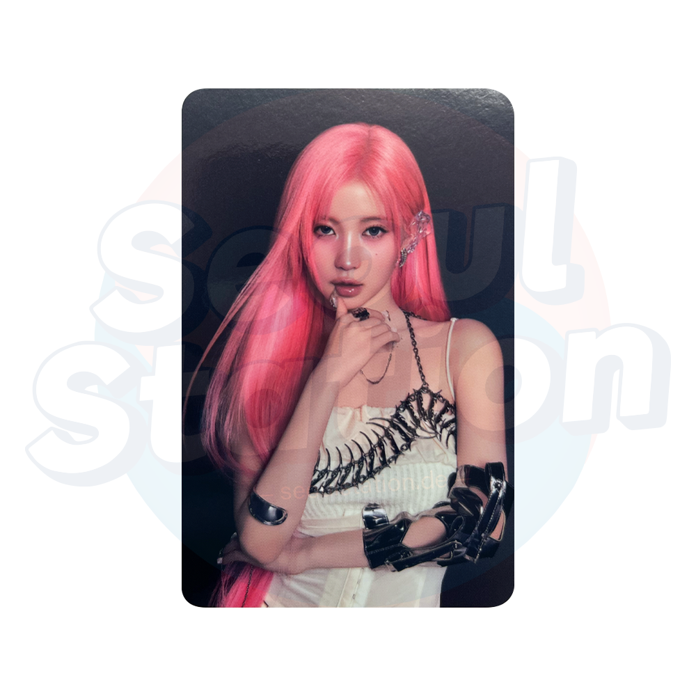 BABYMONSTER - 3rd Mini Album 'CHOOM' - PHOTOBOOK Ver. - YG Select Jacket Photocard (Blue Back) asa