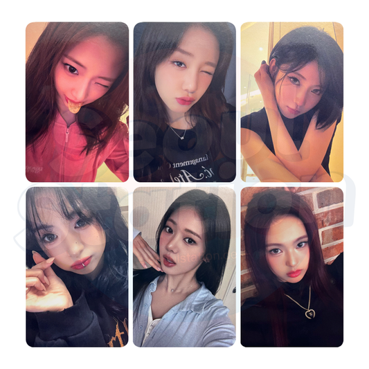 BABYMONSTER - 3rd Mini Album 'CHOOM' - JEWEL Ver. - YG Select Selfie Photocard (Red Back)