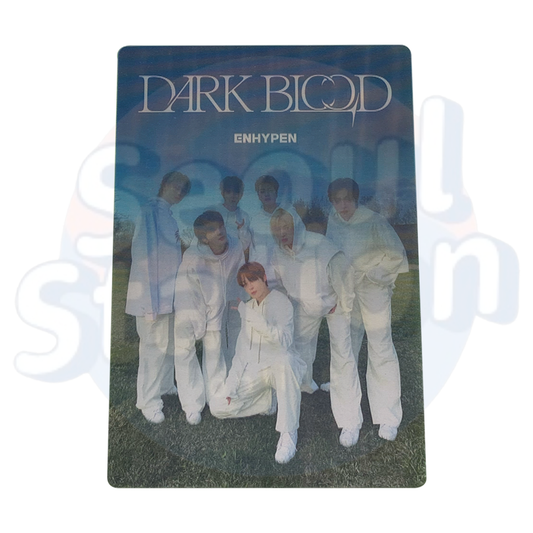 ENHYPEN - DARK BLOOD - WEVERSE Lenticular Postcard