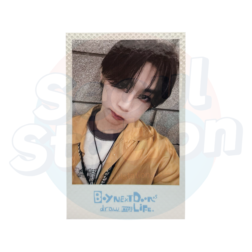 BOYNEXTDOOR - COLLECTED BOOK VOL.1 'draw my LiFe' - Weverse Polaroid Photo Card taesan brick wall