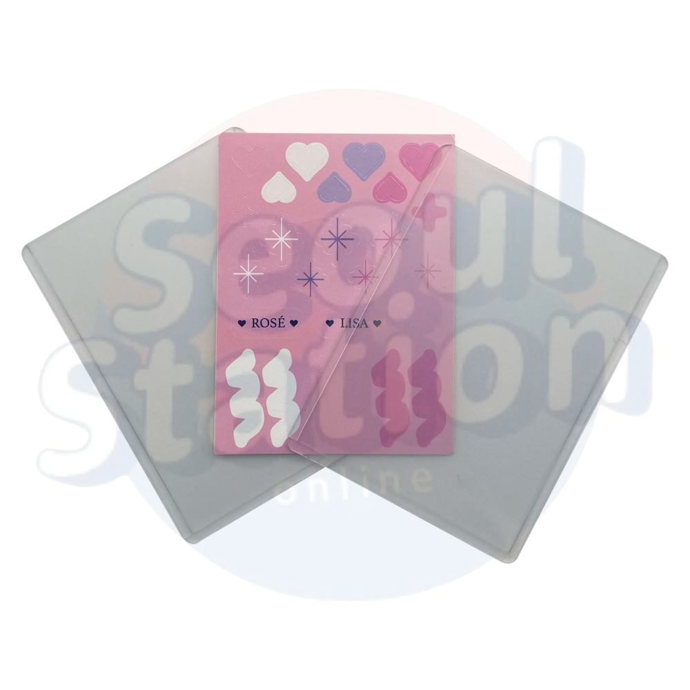 BLACKPINK - BORN PINK - WEVERSE Tin Case Toploader + Sticker Set Pink 