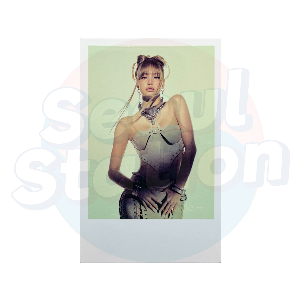 BLACKPINK - 3rd Mini Album 'DEADLINE' - WEVERSE POB Polaroid lisa