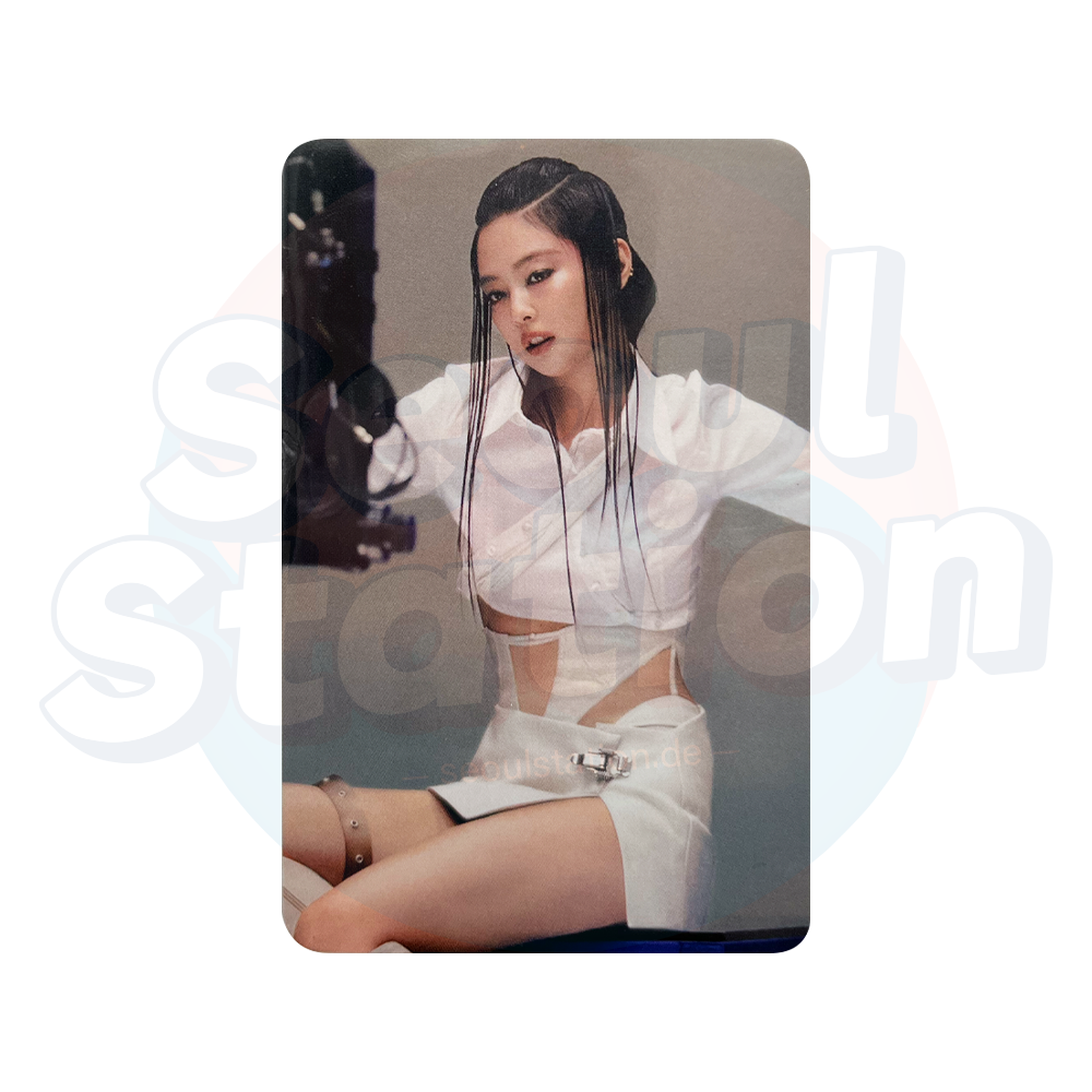 BLACKPINK - 3rd Mini Album 'DEADLINE' - SILVER Ver. - KTOWN4U POB Photocard jennie