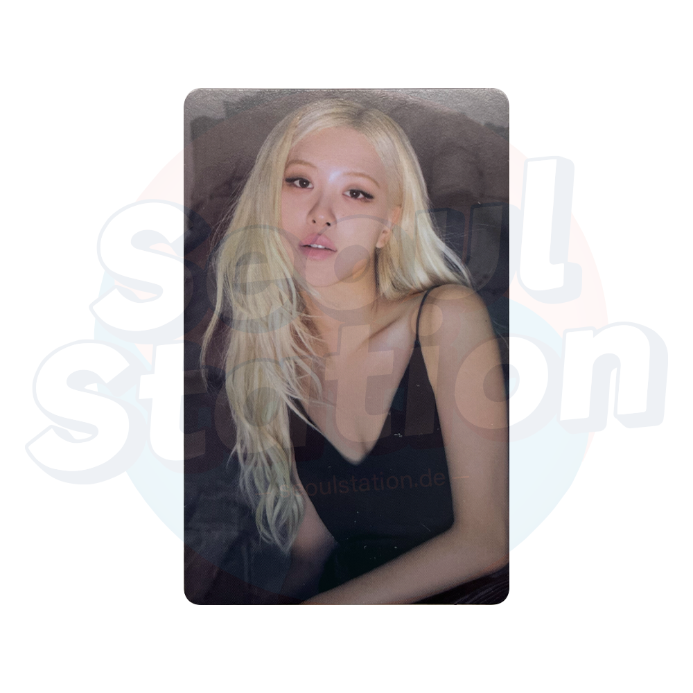 BLACKPINK - 3rd Mini Album 'DEADLINE' - WEVERSE POB Photocard rosé