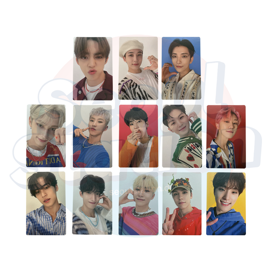 SEVENTEEN - 2022 Photobook: THE NAME; 17 - Photo Cards (Blue Back)