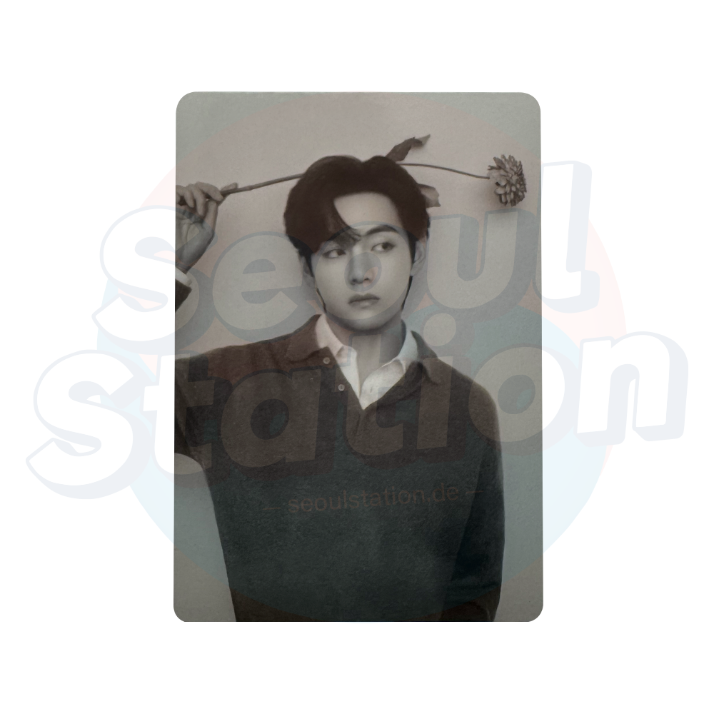 BTS - POP-UP : MONOCHROME - MNCR Mini Photo Card - V Ver. 6/6