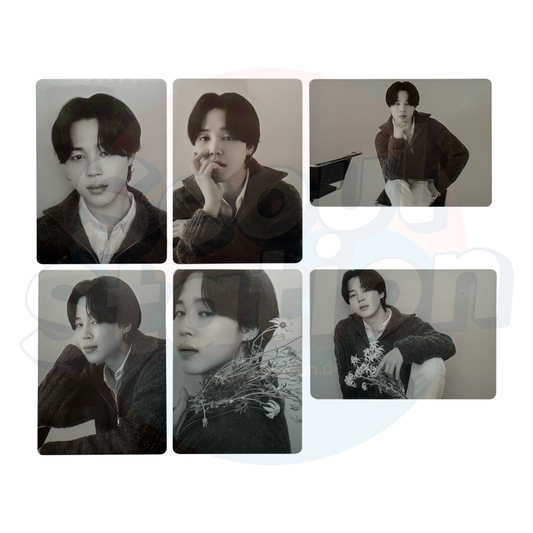 BTS - POP-UP : MONOCHROME - MNCR Mini Photocard - JIMIN Ver.