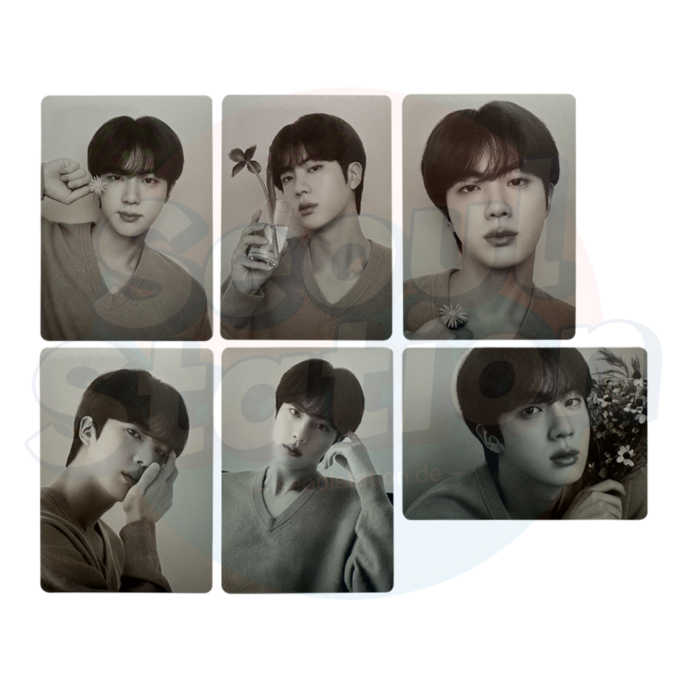 BTS - POP-UP : MONOCHROME - MNCR Mini Photo Card - JIN Ver.