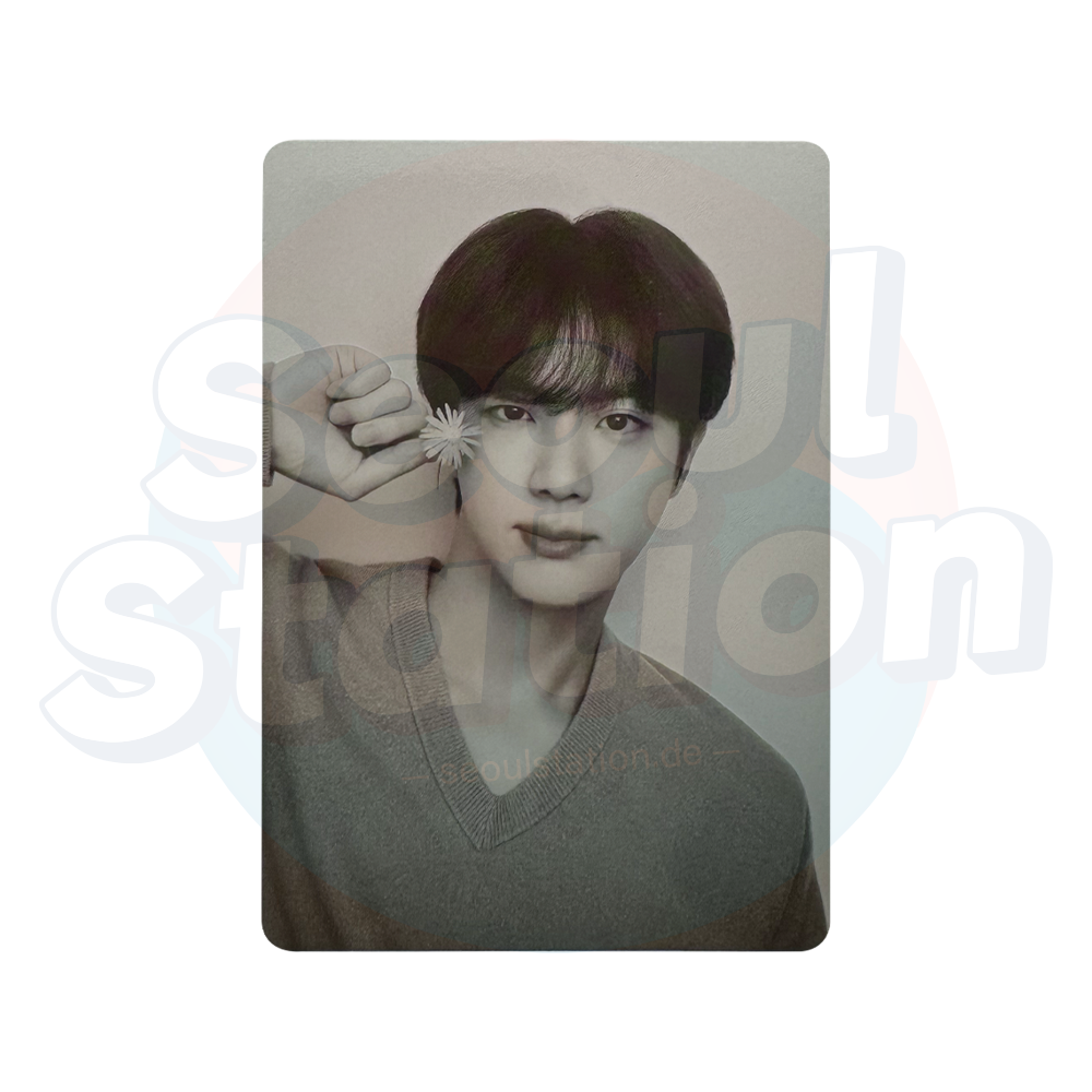 BTS - POP-UP : MONOCHROME - MNCR Mini Photo Card - JIN Ver. 1/6