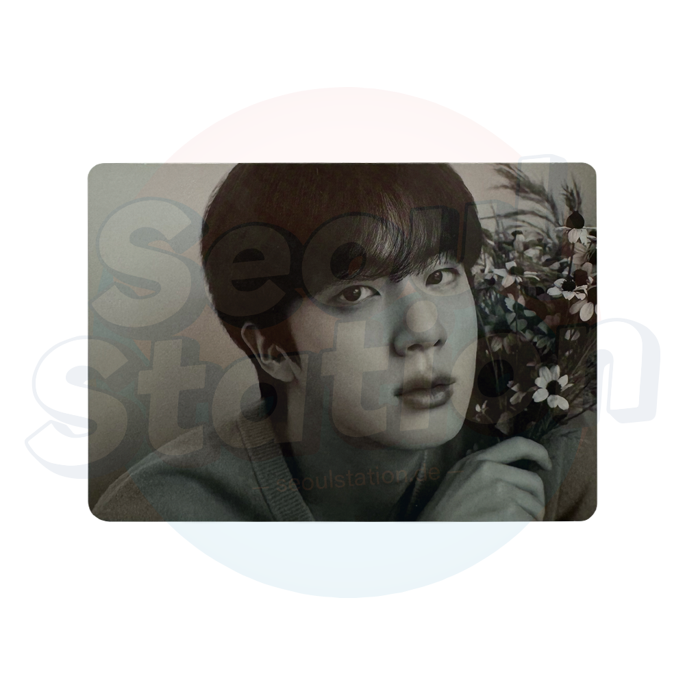 BTS - POP-UP : MONOCHROME - MNCR Mini Photo Card - JIN Ver. 6/6