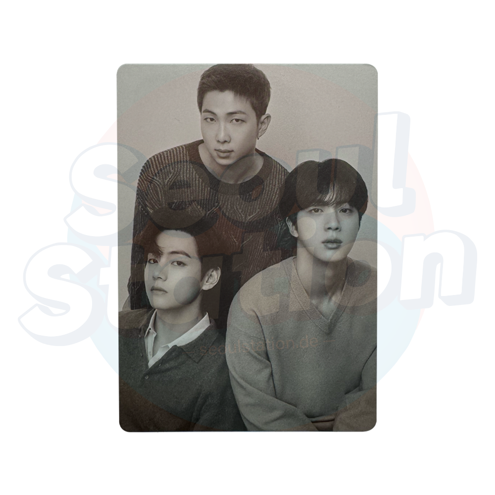 BTS - BTS - POP-UP : MONOCHROME - MNCR Mini Photo Card - UNIT Ver. RM Jin V 1/2