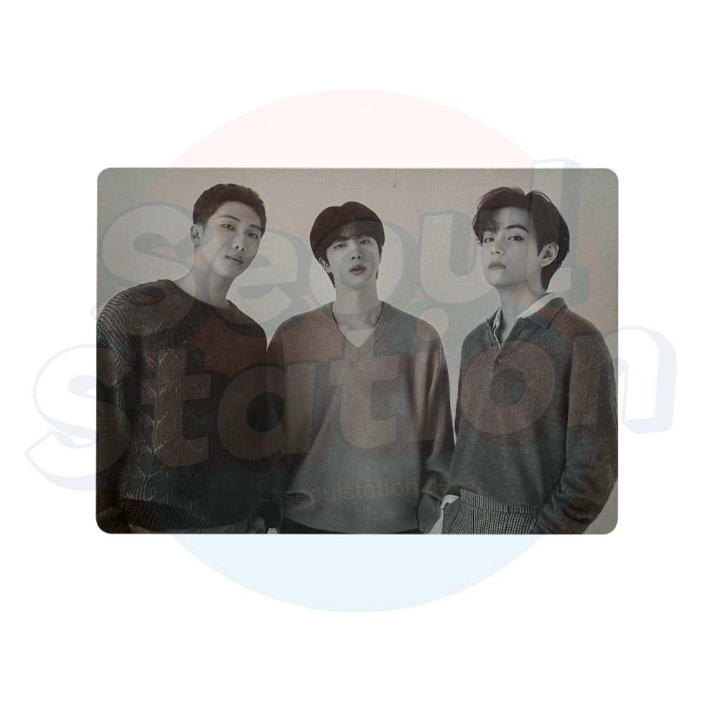 BTS - BTS - POP-UP : MONOCHROME - MNCR Mini Photo Card - UNIT Ver. RM Jin V 2/2