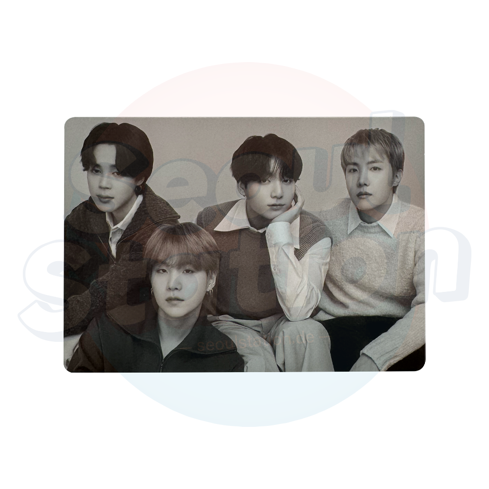 BTS - BTS - POP-UP : MONOCHROME - MNCR Mini Photo Card - UNIT Ver. suga j-hope jimin jung kook 1/2