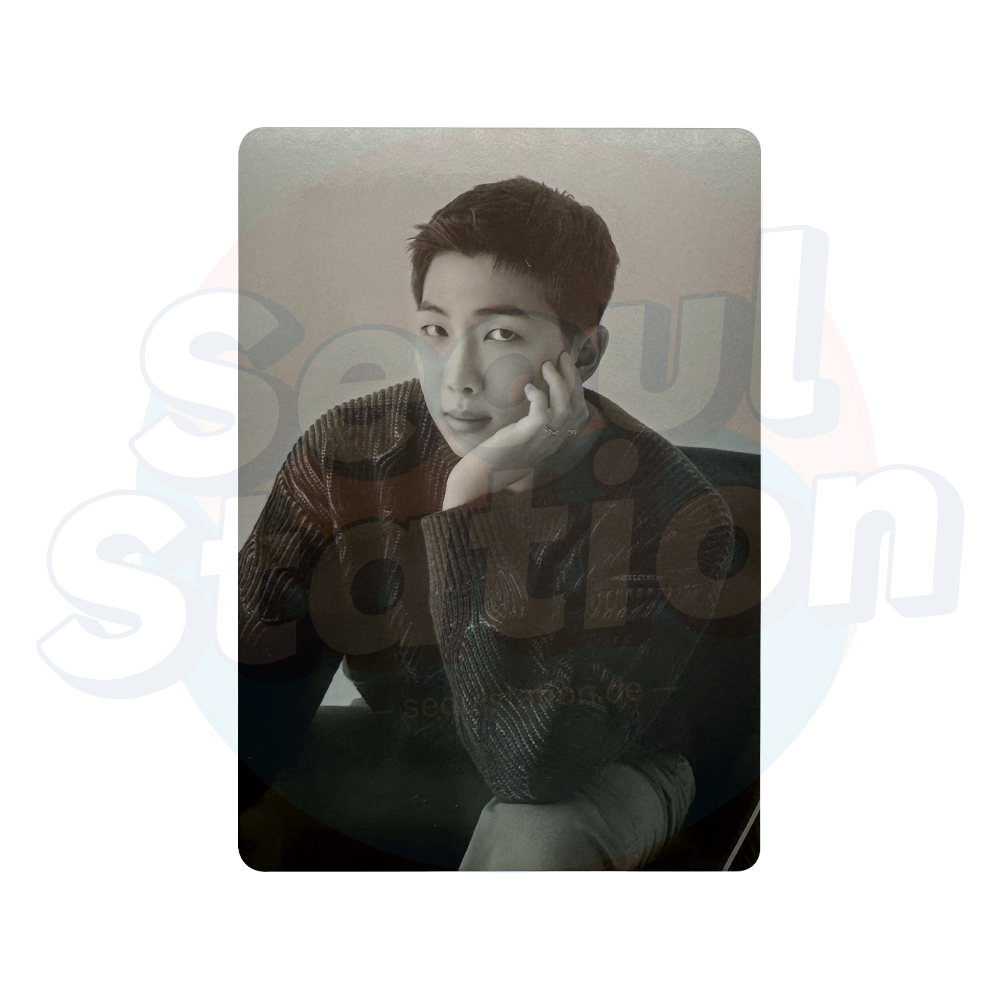 BTS - POP-UP : MONOCHROME - MNCR Mini Photo Card - RM Ver. 2/6