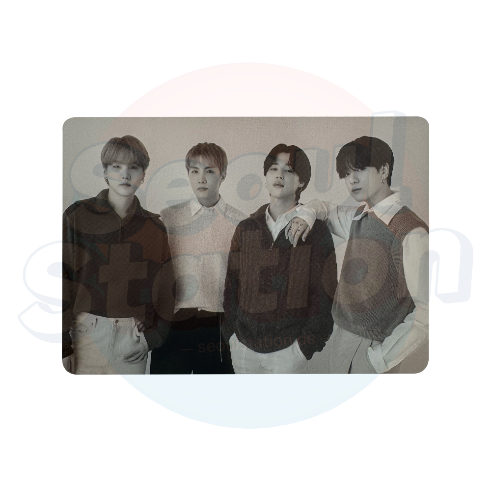 BTS - BTS - POP-UP : MONOCHROME - MNCR Mini Photo Card - UNIT Ver. suga j-hope jimin jung kook 2/2