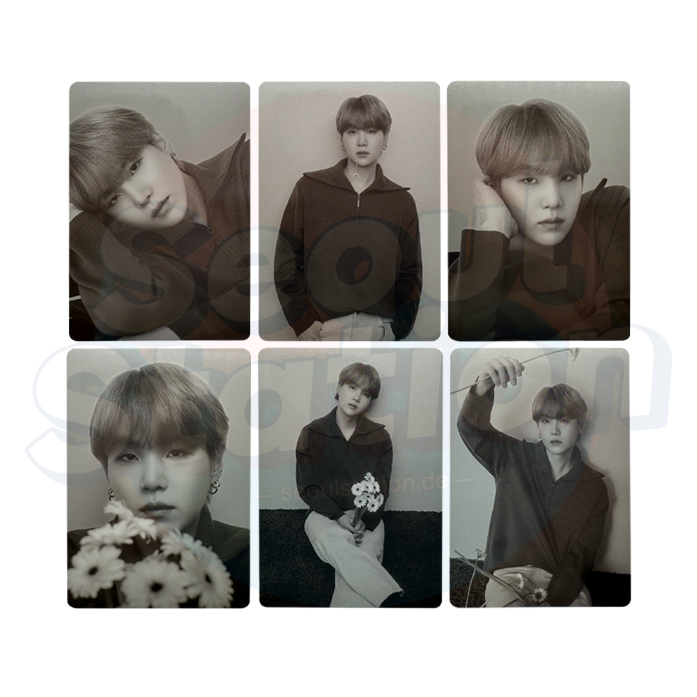 BTS - POP-UP : MONOCHROME - MNCR Mini Photo Card - SUGA Ver.