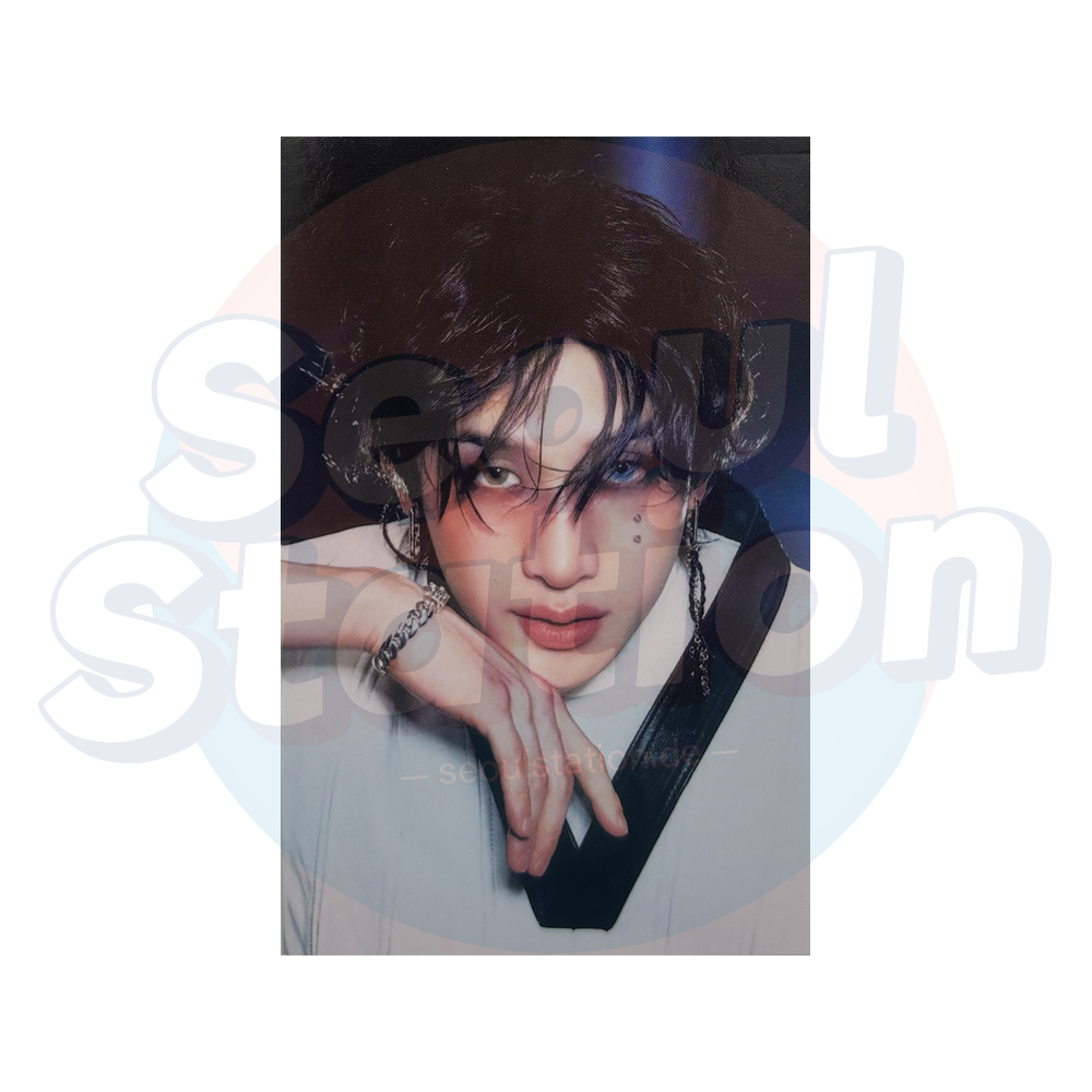 STRAY KIDS - KARMA - LIMITED Album Ver. - Photocard (Blue Back) Bangchan