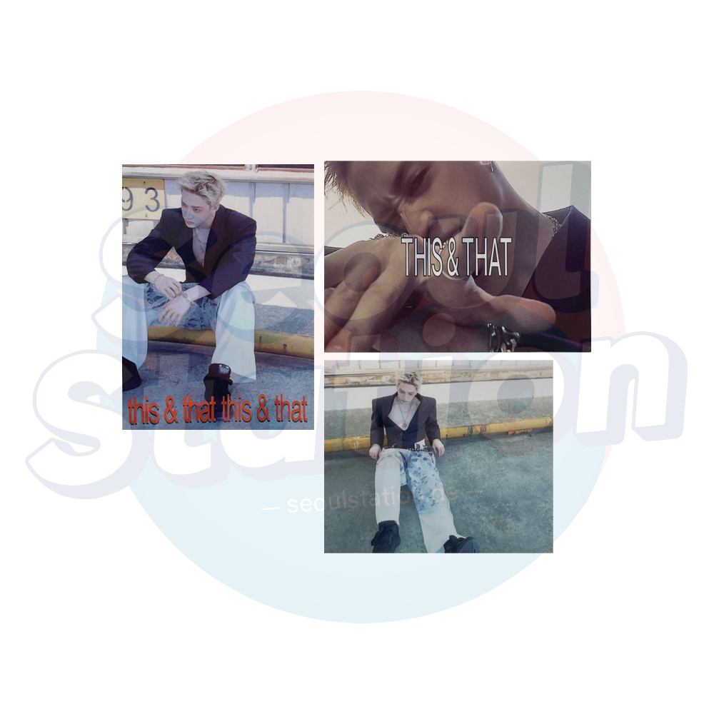 STRAY KIDS - 10th Mini Album 'THIS&THAT' (FANS ALBUM Ver.) - Member Sticker Set (3EA) seoulstation.de Bangchan
