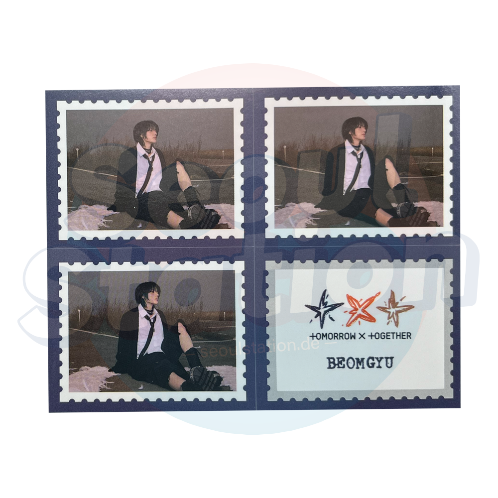 TXT - TOMORROW - WEVERSE Album Set Gift - Stamps Sticker