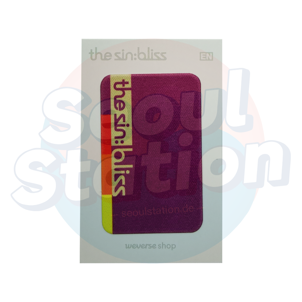 ENHYPEN - 8th Mini Album 'THE SIN : BLISS' - WEVERSE LCD Cleaner Sticker
