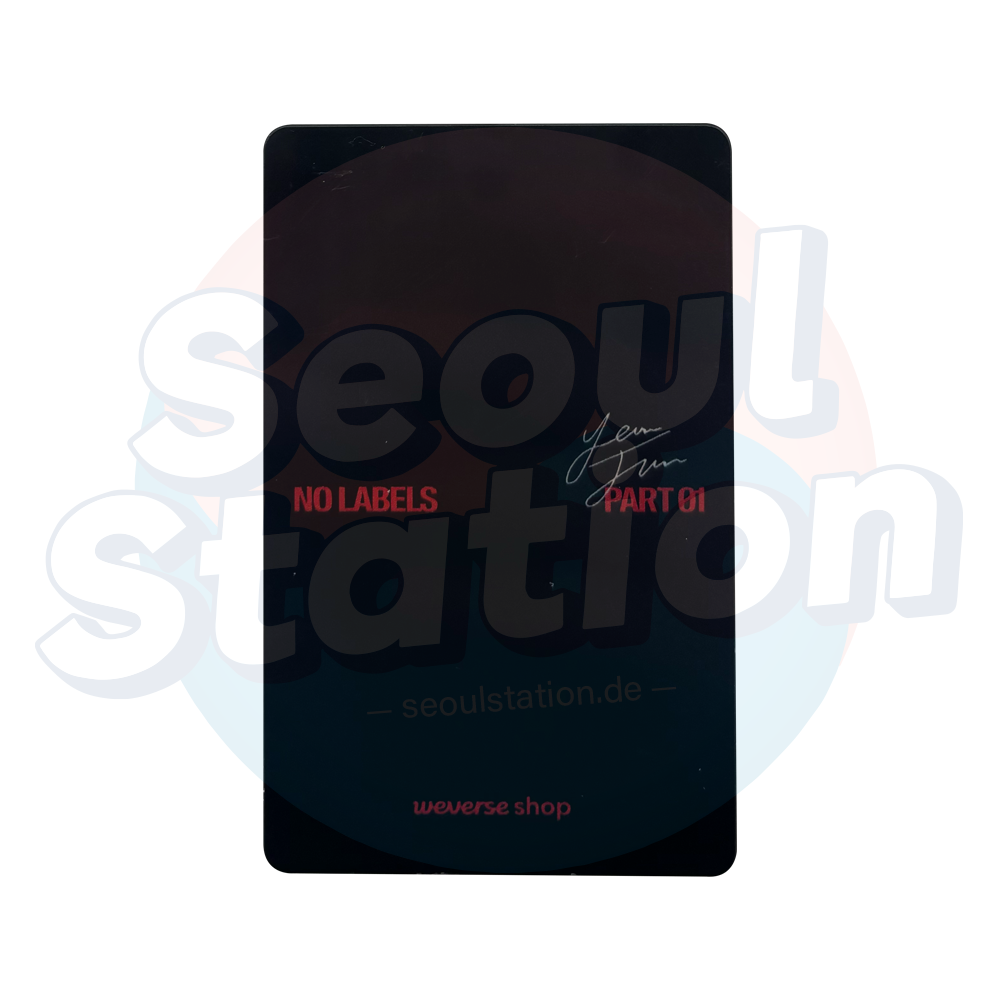 YEONJUN - 'NO LABELS: PART ONE' - WEVERSE Mirror Card Black
