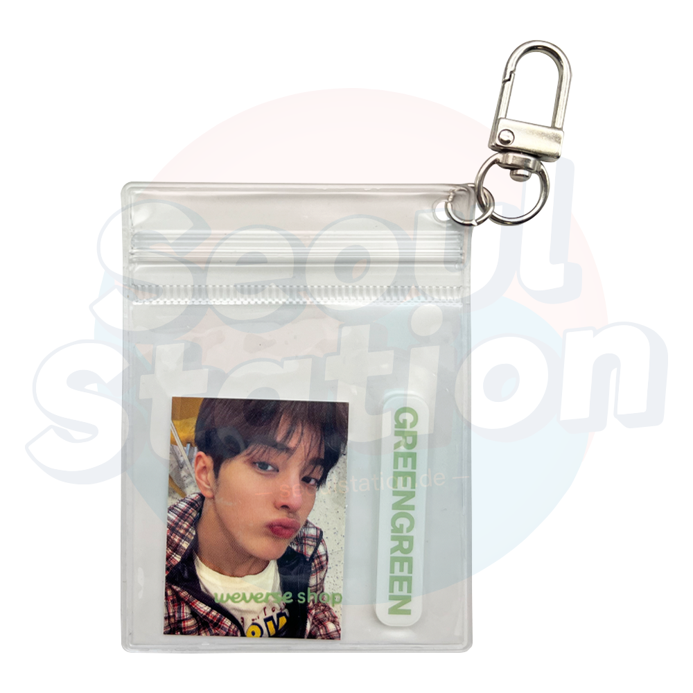 CORTIS - 2nd EP 'GREENGREEN' - WEVERSE Transparent Keyring keonho