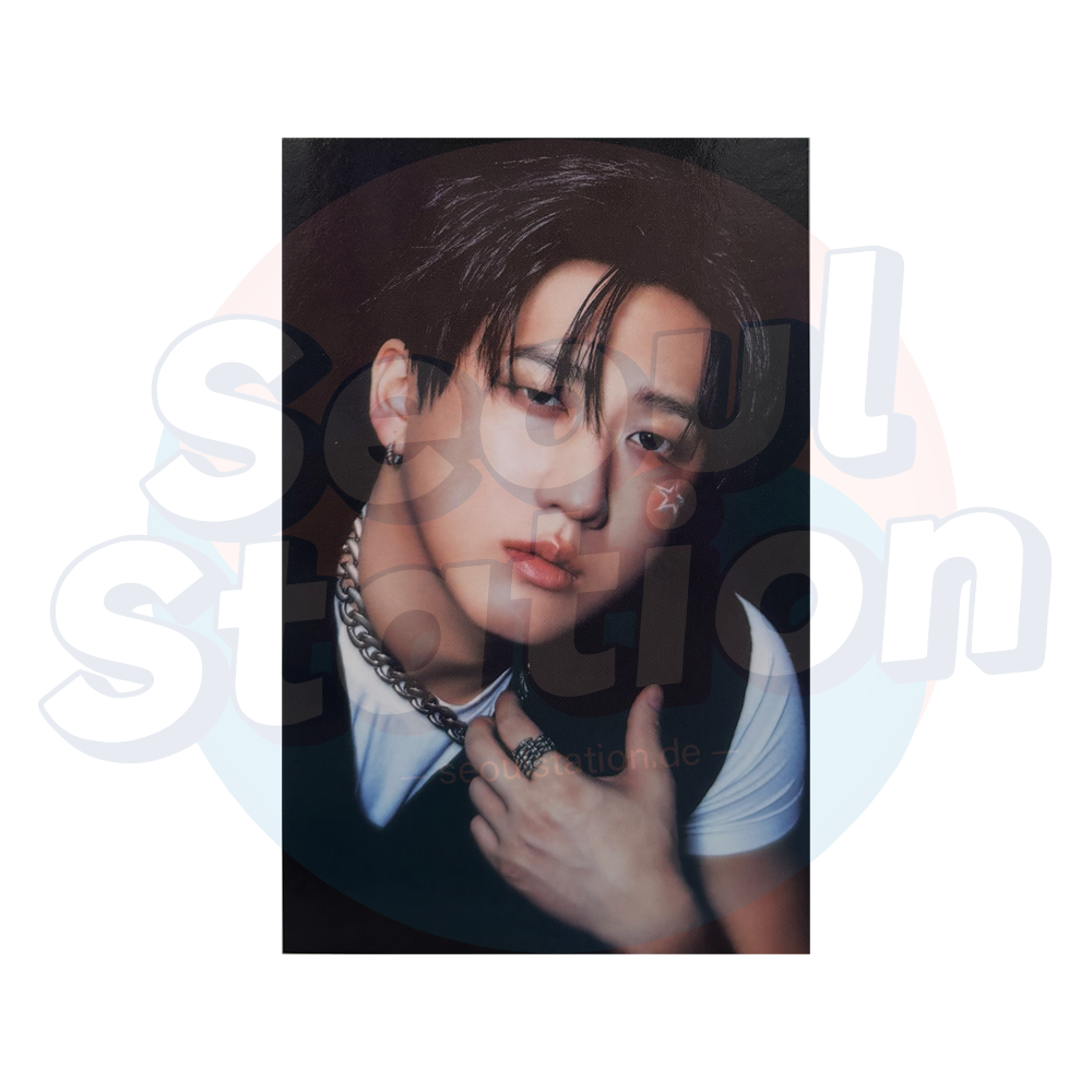 STRAY KIDS - KARMA - LIMITED Album Ver. - Photocard (Blue Back) Changbin