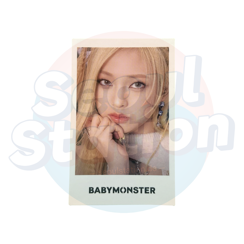 BABYMONSTER - 1st Mini Album: 'BABYMONS7ER' - Weverse Polaroid Photo Card Chiquita