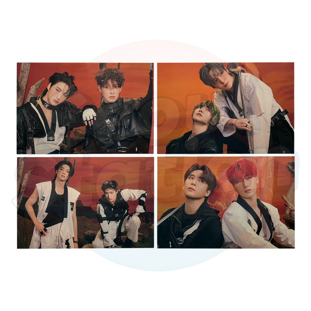 ATEEZ - 'THE WORLD : TO THE END' DVD - Ktown4U Unit Postcard